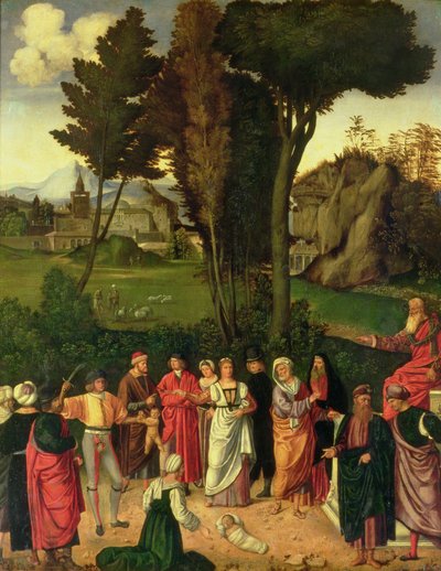 Das Urteil Salomos, 1505 von Giorgione da Castelfranco